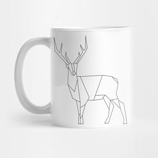 Deer line art Mug